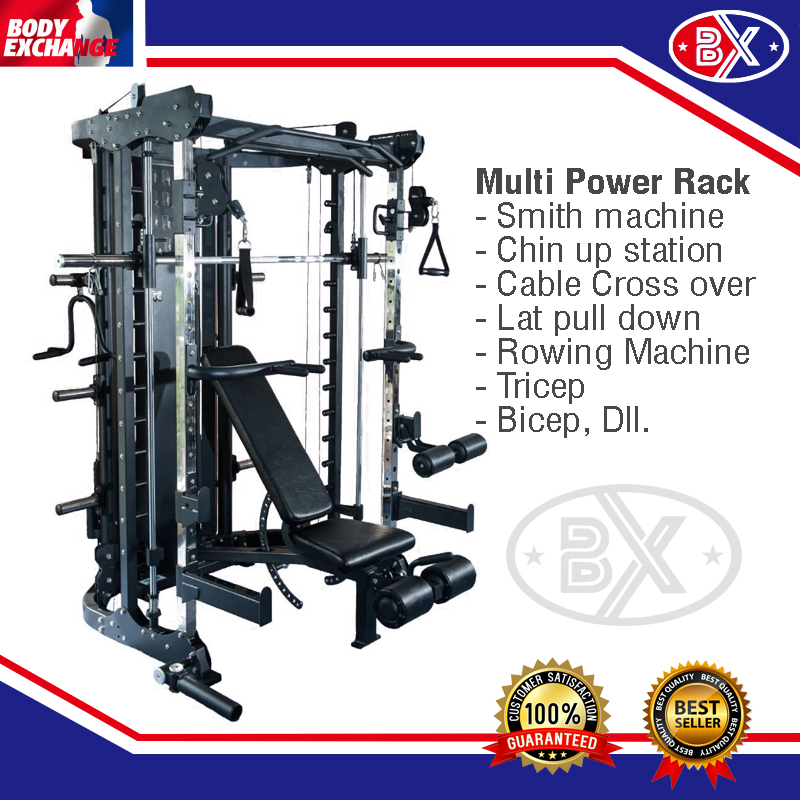 Multi Gym Power Rack + Adjust Bench (Smith Machine) TL-HG088