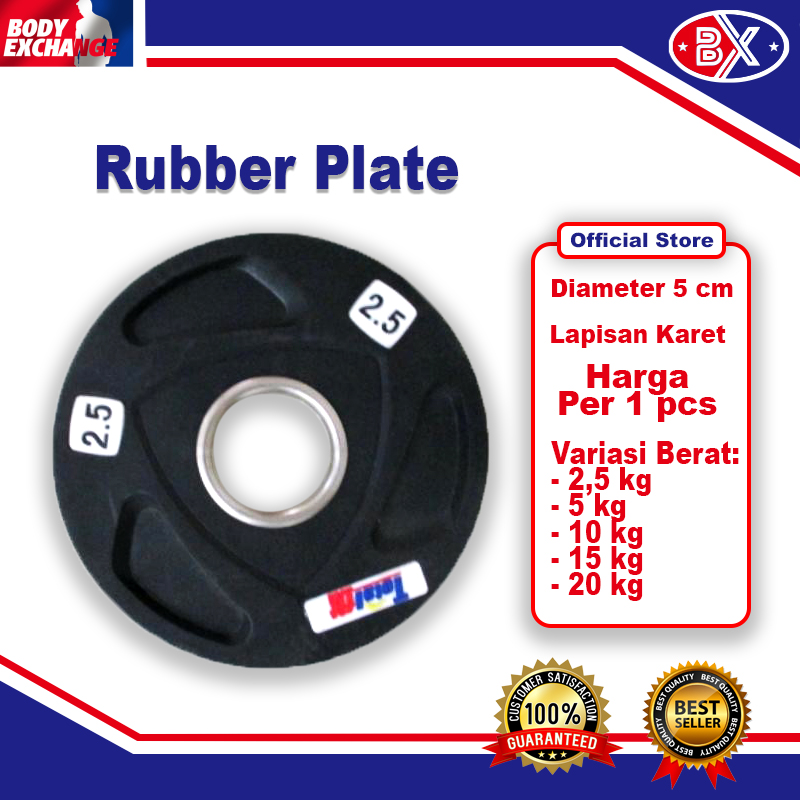 Rubber Plate 2,5 Kg